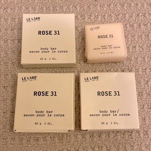 Le Labo Rose 31 body bar (for Fairmont signature) - NEW